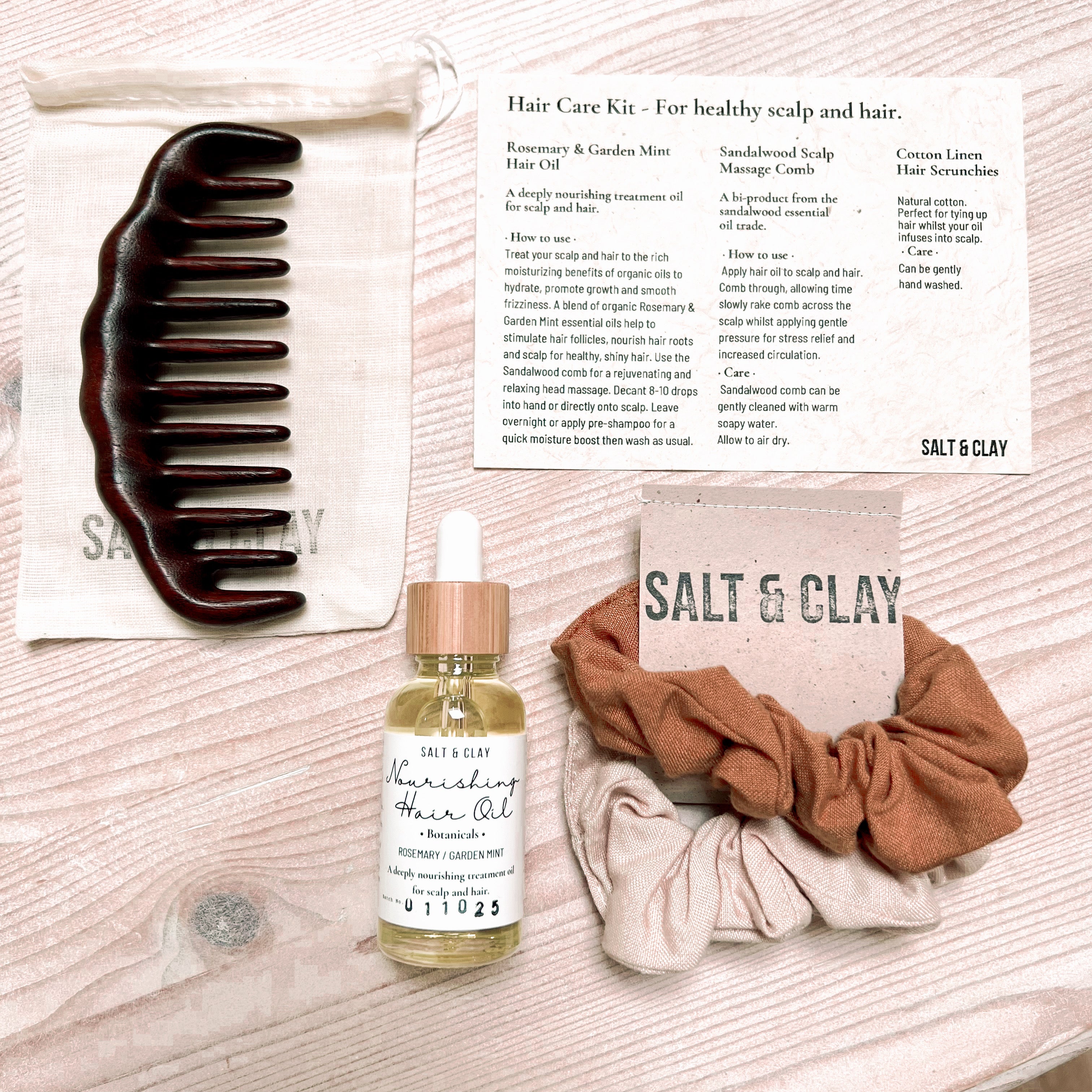 Nourishing Hair Oil Kit - for healthy scalp & hair