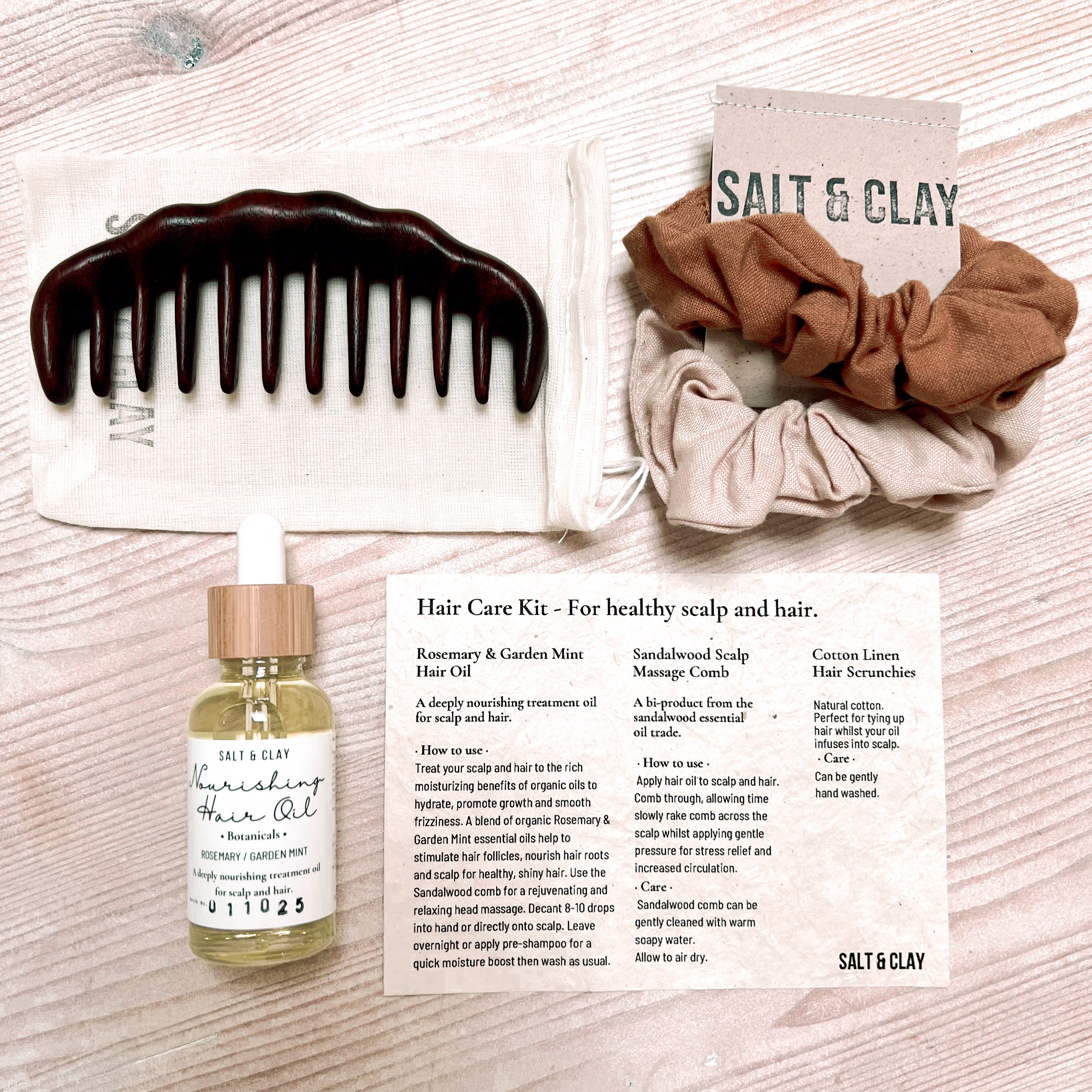 Nourishing Hair Oil Kit - for healthy scalp & hair