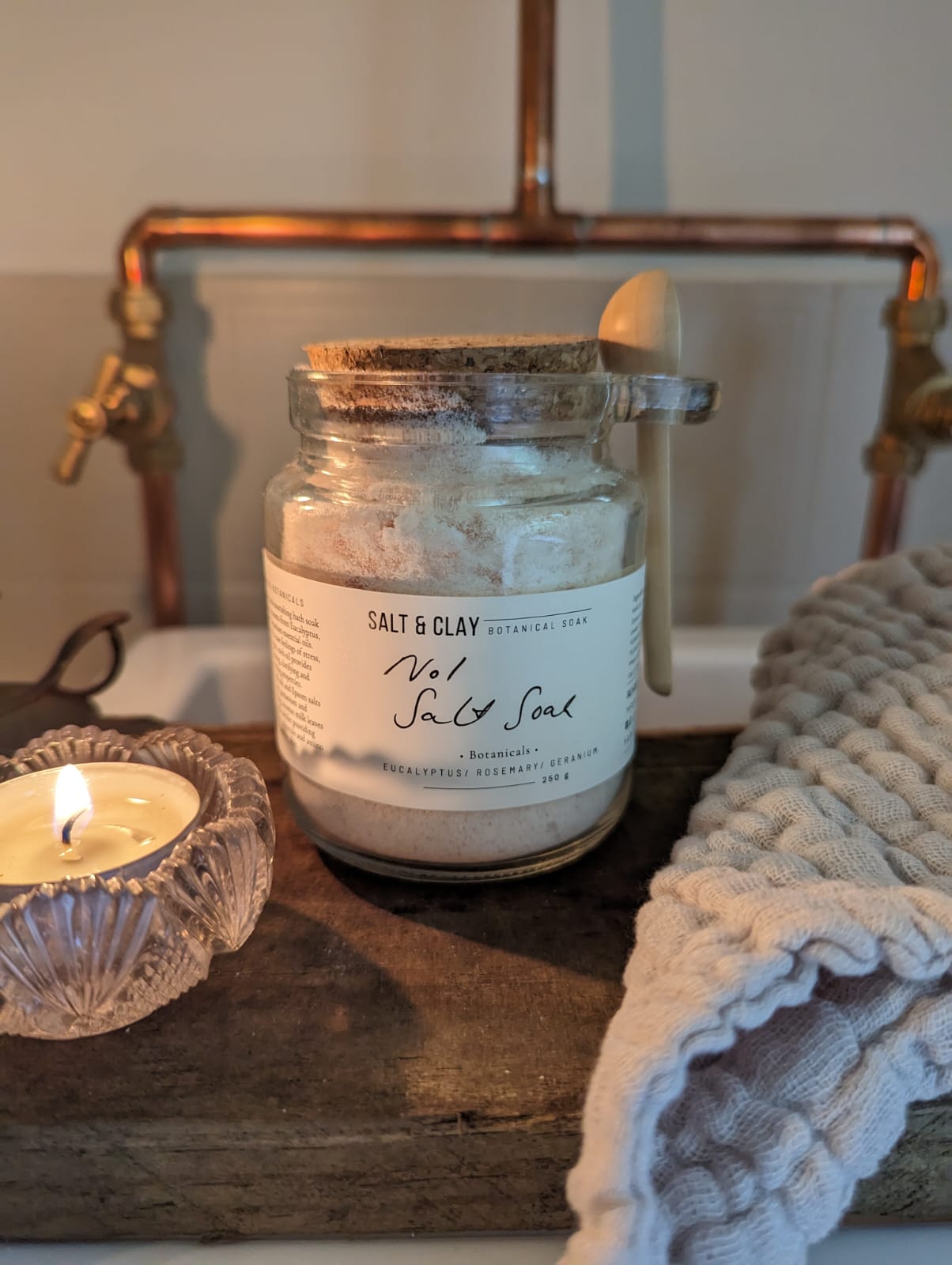 Botanical Salt Soak Jars
