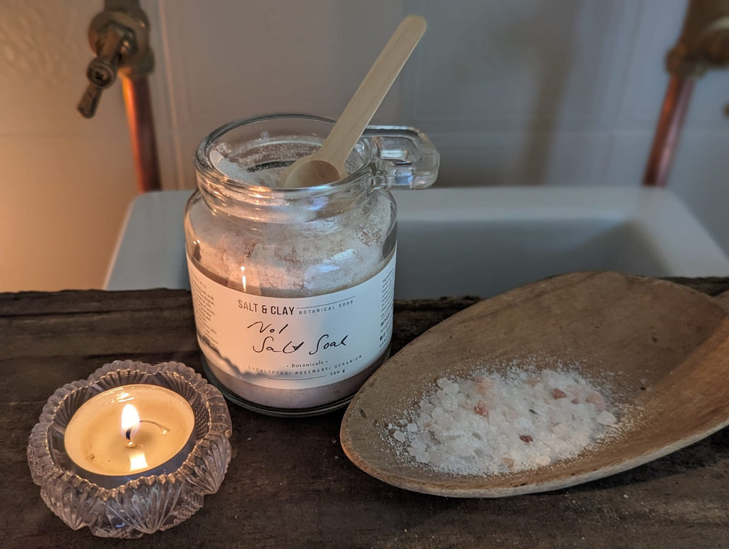 Botanical Salt Soak Jars