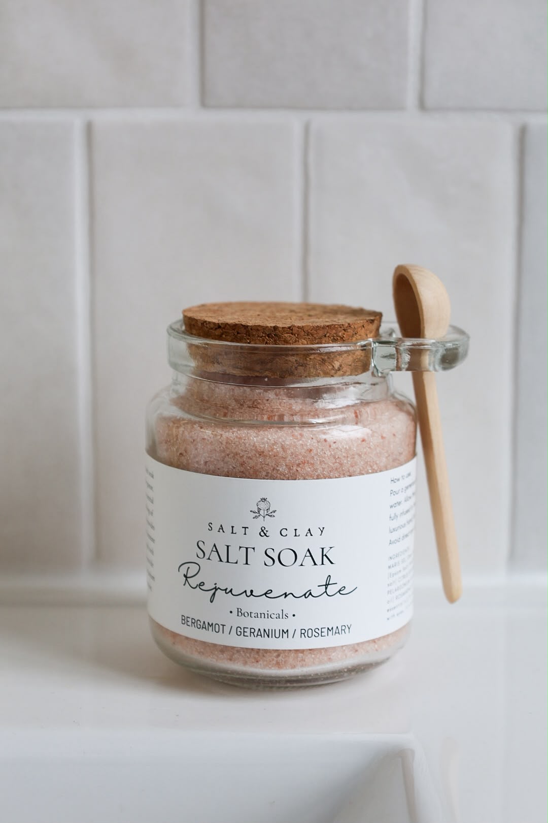 Rejuvenate Spa Salt Soak - With mineral rich epsom salts for a restful bath and relaxed muscles. (Copy)