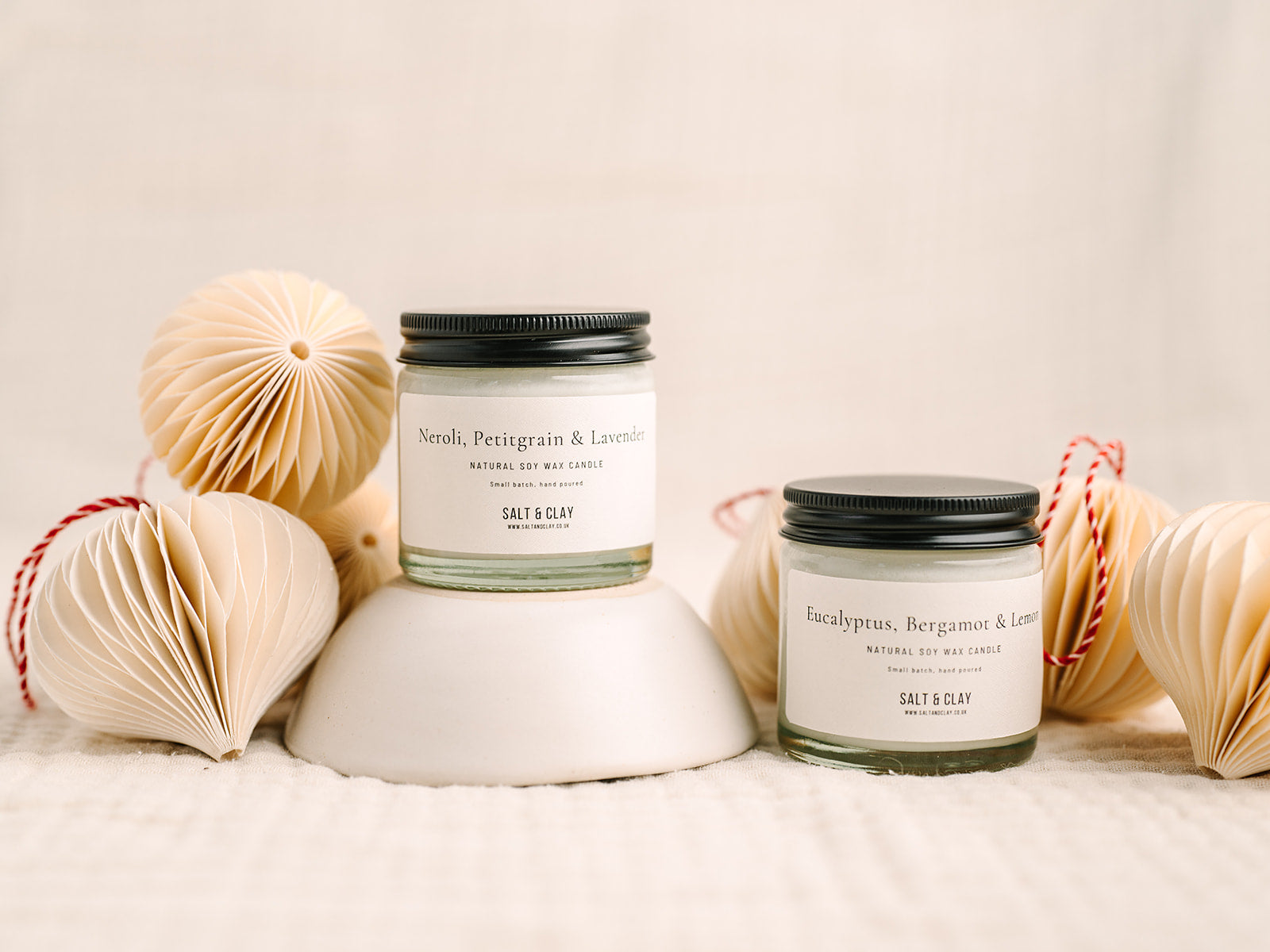 Candle Jars ~ Soy wax & essential oils