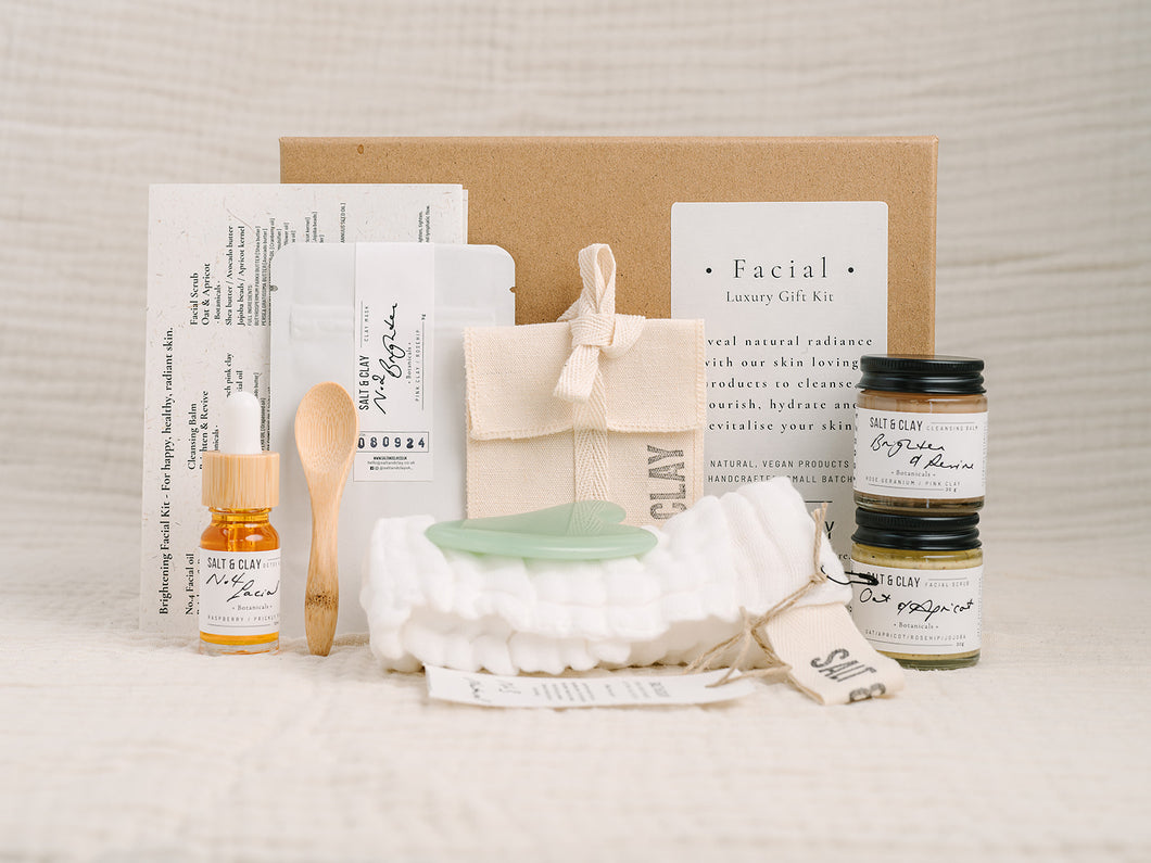 Brightening Facial Kit - For radiant, happy, healthy, glowing skin.