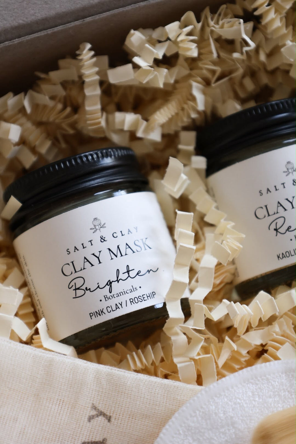 Brighten. Nourish. Revive. Clay Mask Gift Set Trio