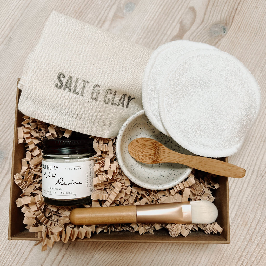 Clay Face Mask Gift Kit